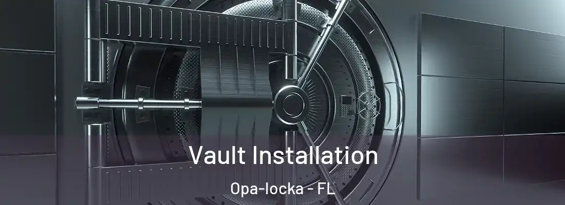  Vault Installation Opa-locka - FL